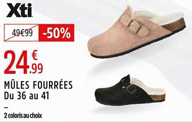 MÛLES FOURRÉES