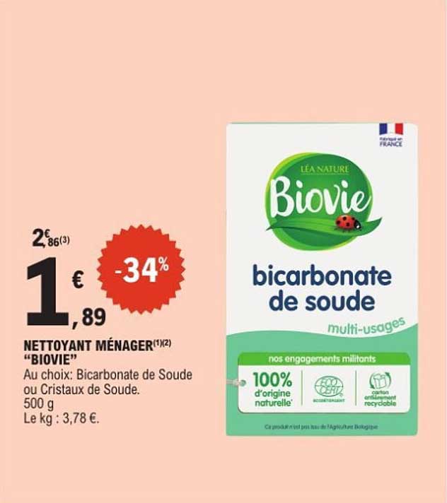 NETTOYANT MÉNAGER "BIOVIE"