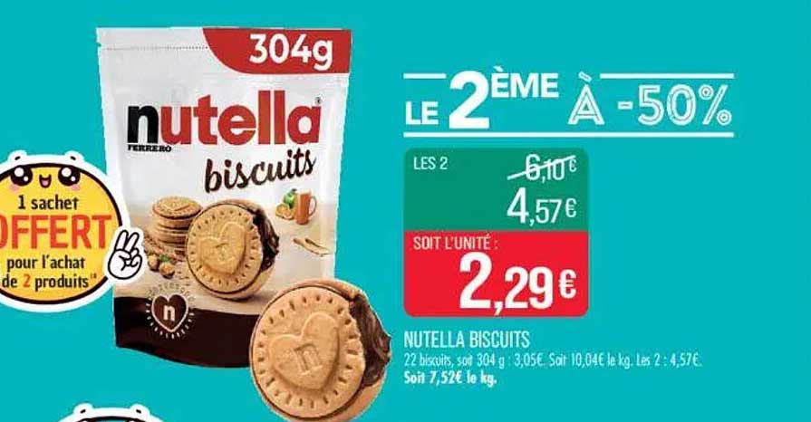 NUTELLA BISCUITS