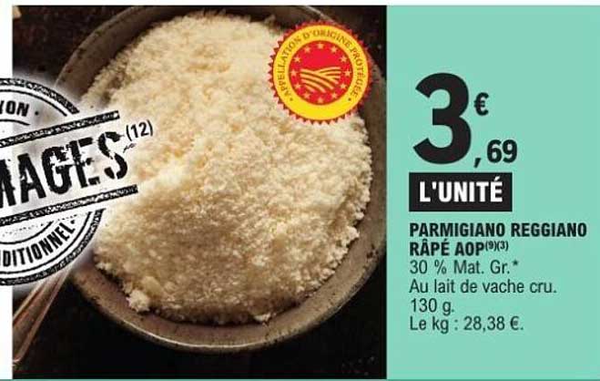 PARMIGIANO REGGIANO RÂPÉ AOP
