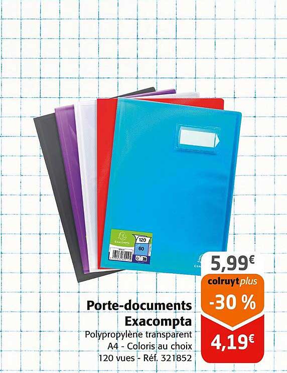 Porte-documents Exacompta