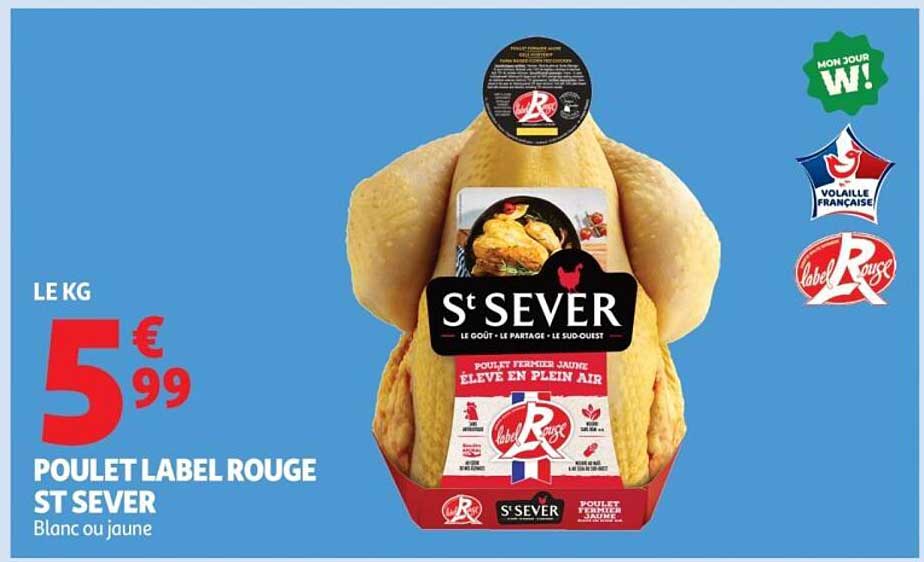 POULET LABEL ROUGE ST SEVER