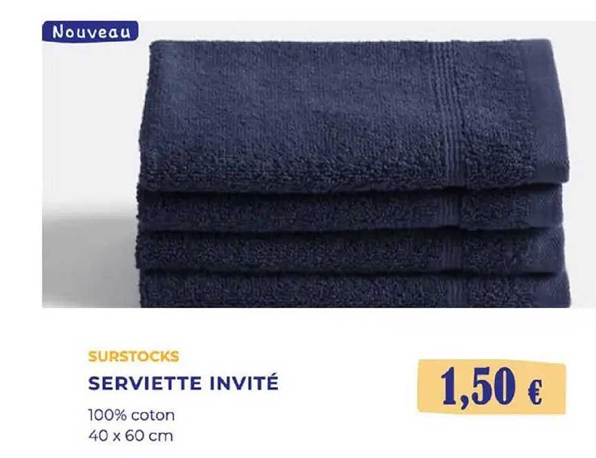 SERVIETTE INVITÉ