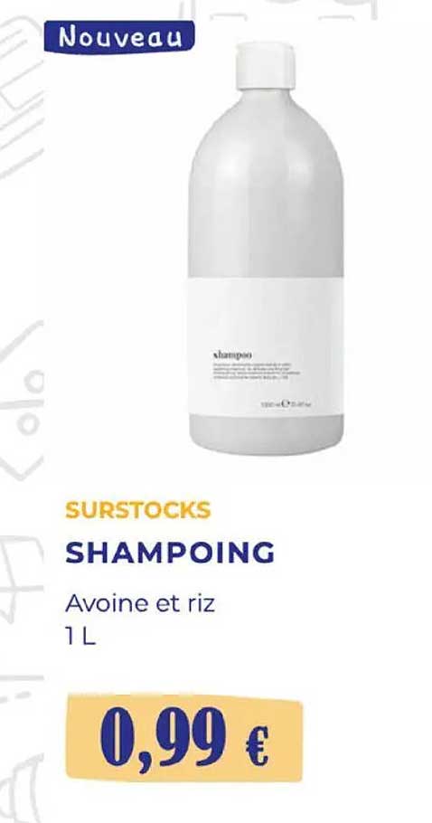 SHAMPOING Avoine et riz 1 L