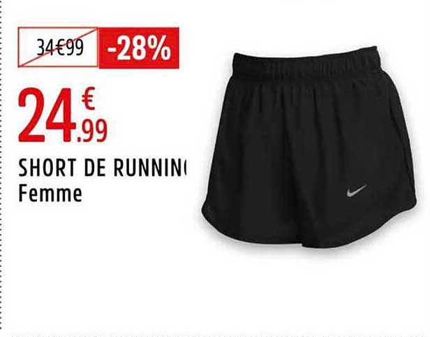 SHORT DE RUNNING Femme
