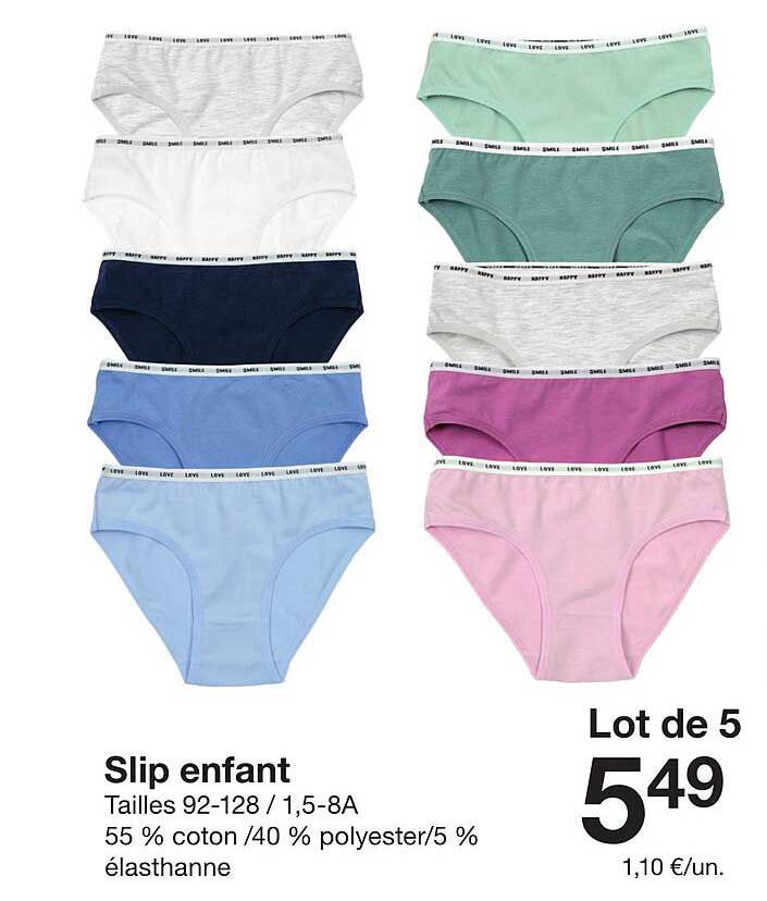 Slip enfant
