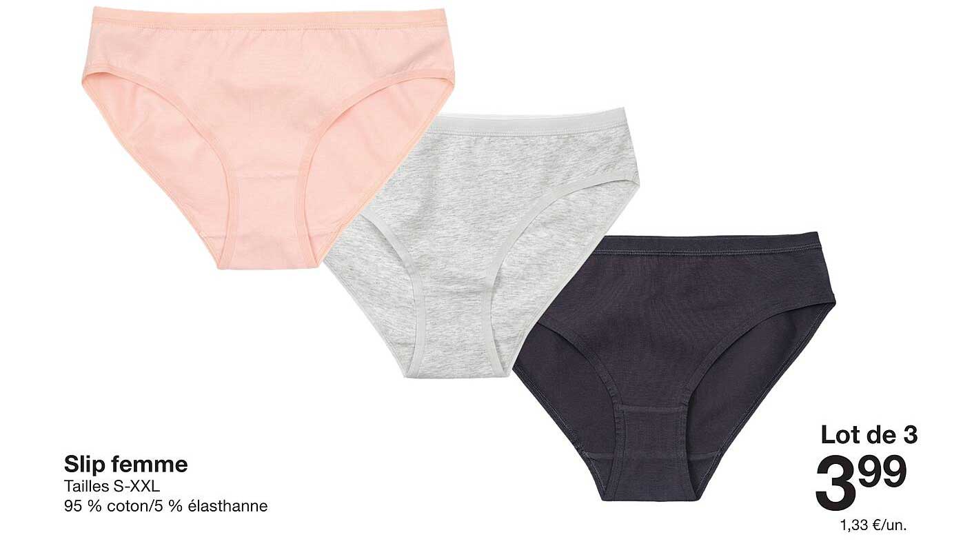 Slip femme