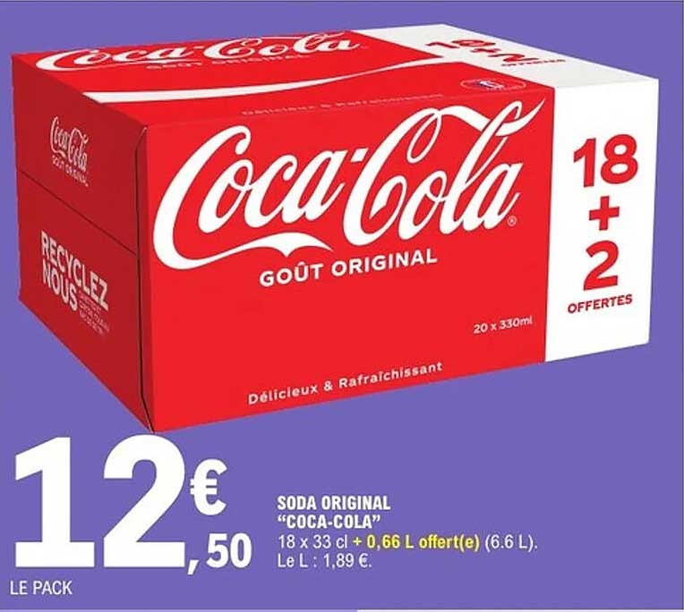 SODA ORIGINAL "COCA-COLA"