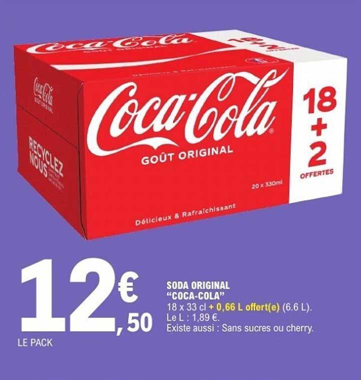 SODA ORIGINAL "COCA-COLA"
