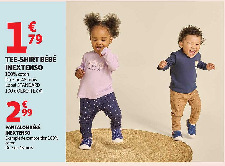 TEE-SHIRT BÉBÉ INEXTENSO