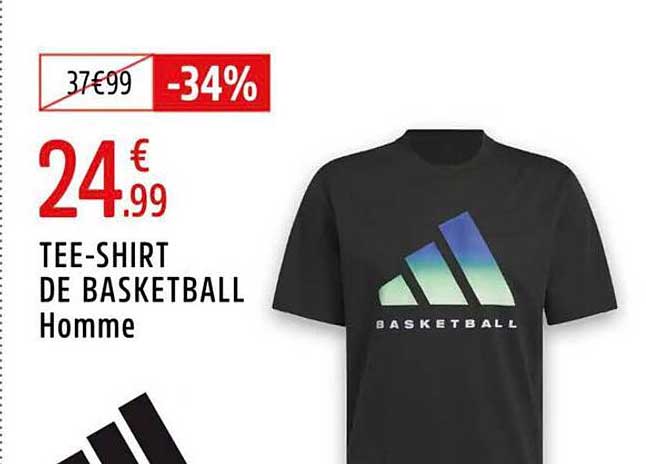 TEE-SHIRT DE BASKETBALL Homme
