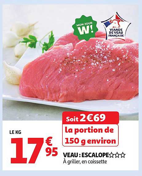 VEAU : ESCALOPE