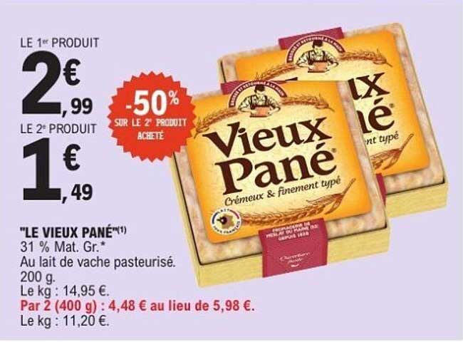 Vieux Pané - Crèmeux & finement typé
