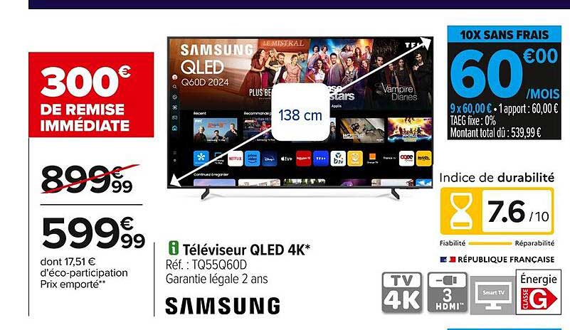 300€ de remise immédiate