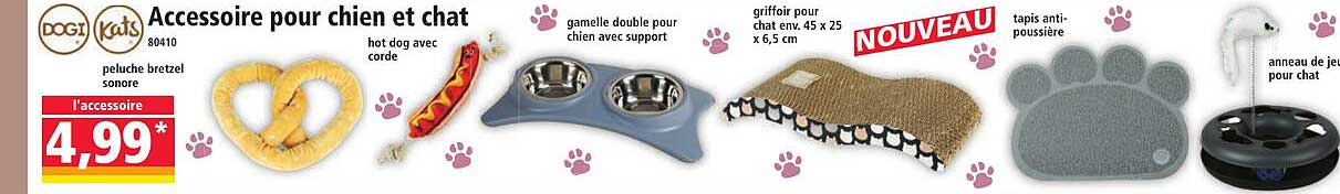 Accessoire pour chien et chat