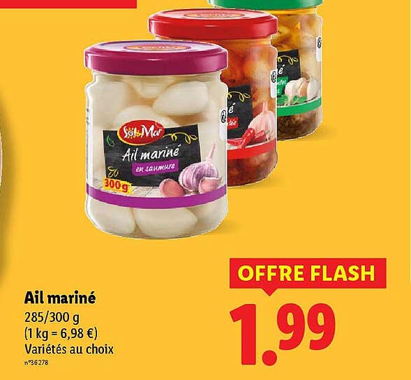 Ail mariné