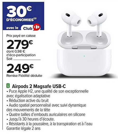 Airpods 2 Magsafe USB-C