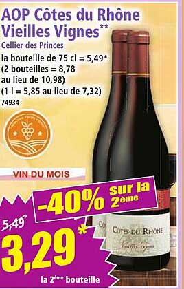 AOP Côtes du Rhône Vieilles Vignes**
