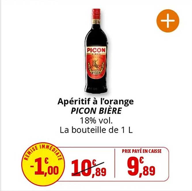 Apéritif à l'orange PICON BIÈRE