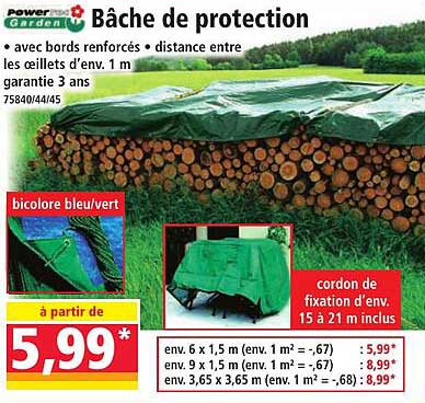 Bâche de protection