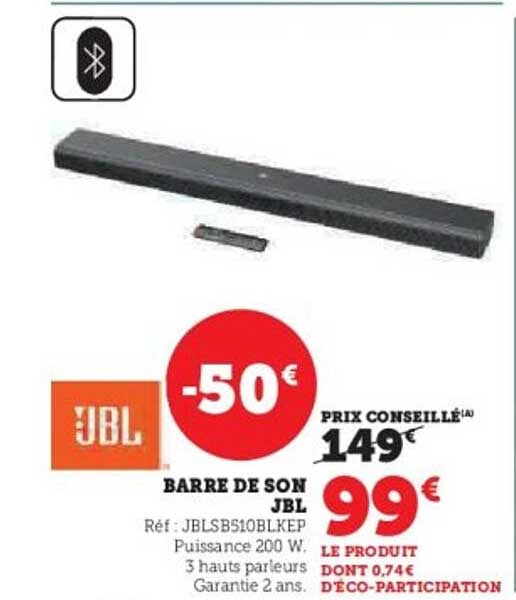 BARRE DE SON JBL