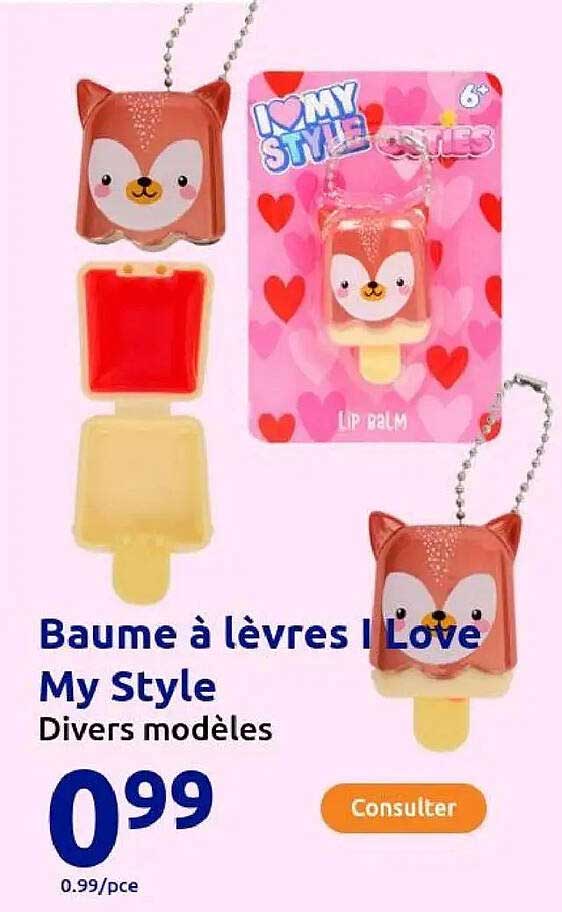 Baume à lèvres I Love My Style