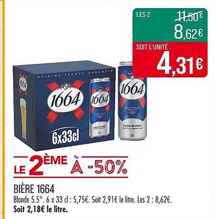 BIÈRE 1664