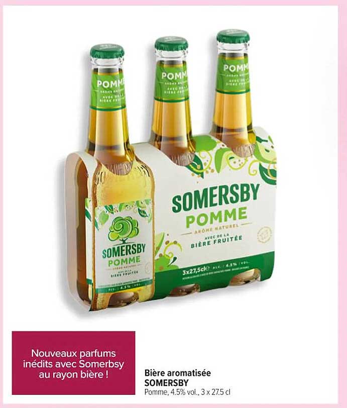 Bière aromatisée SOMERSBY