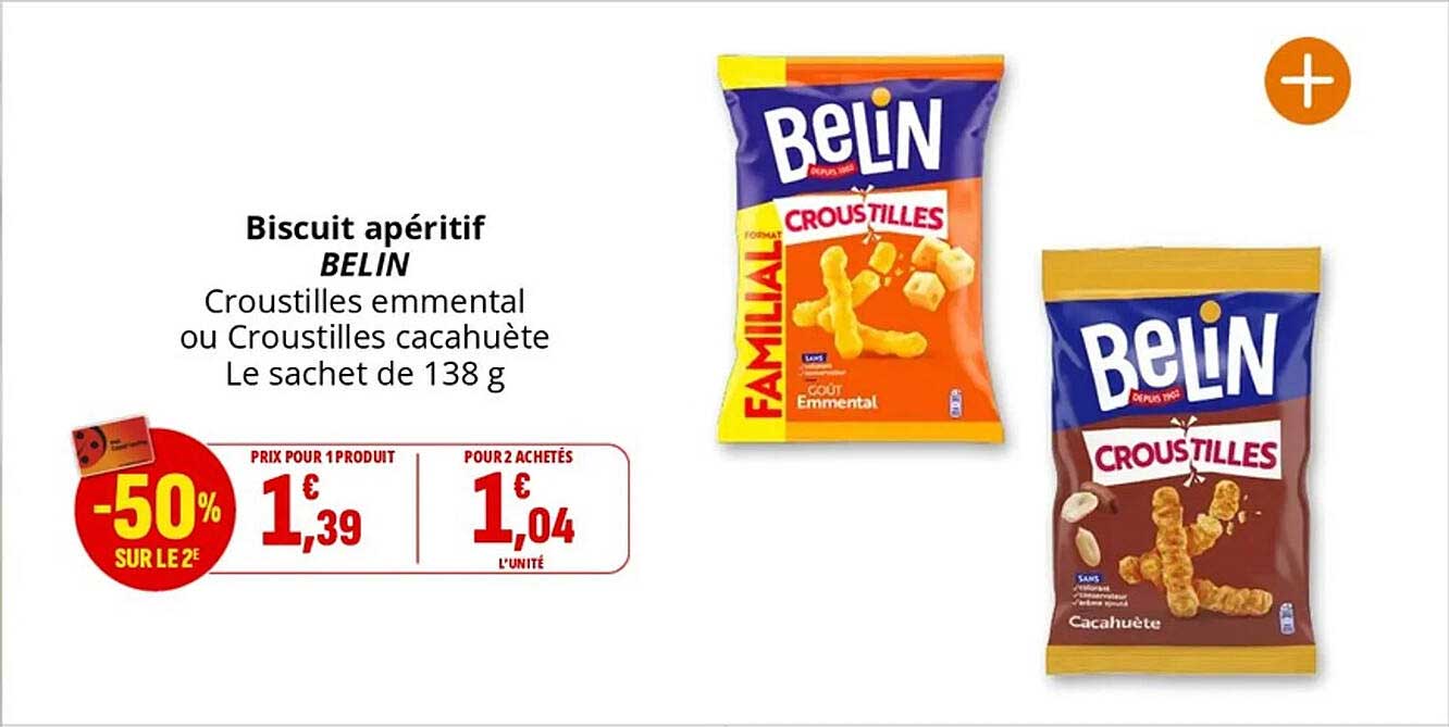 Biscuit apéritif BELIN