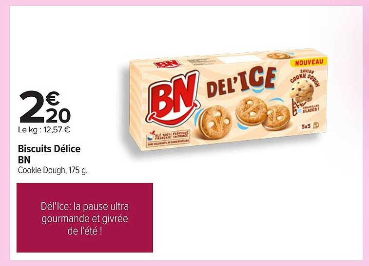 Biscuits Délice BN