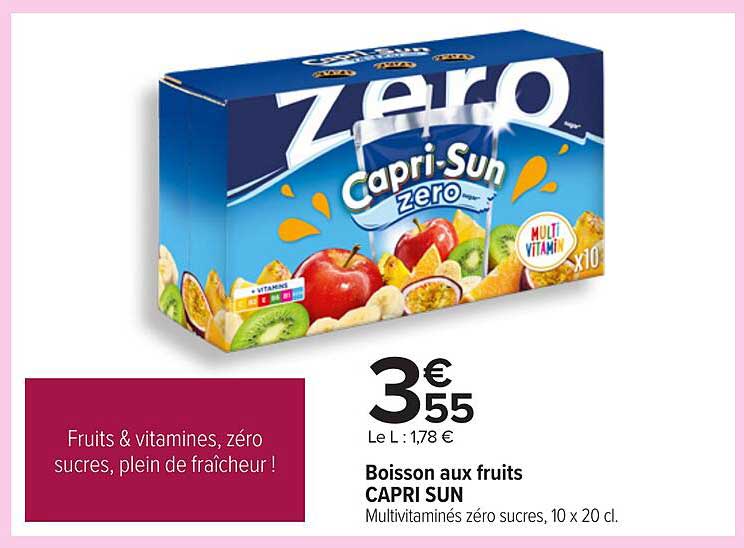Boisson aux fruits CAPRI SUN