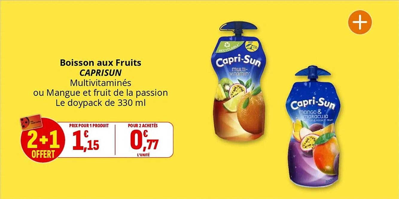 Boisson aux Fruits CAPRISUN