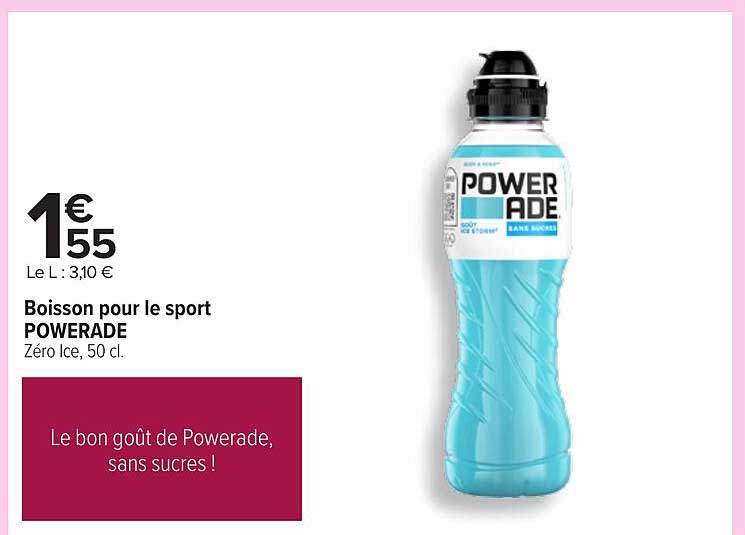 Boisson pour le sport POWERADE