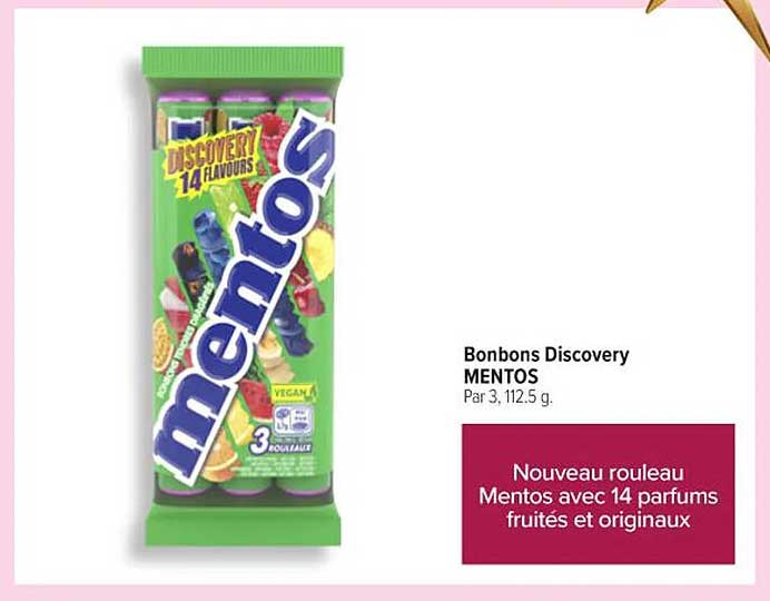 Bonbons Discovery MENTOS