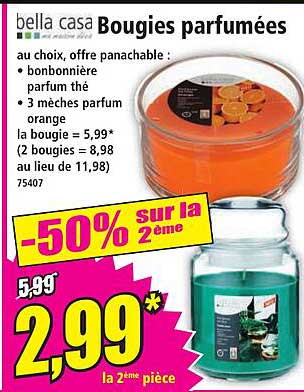 Bougies parfumées