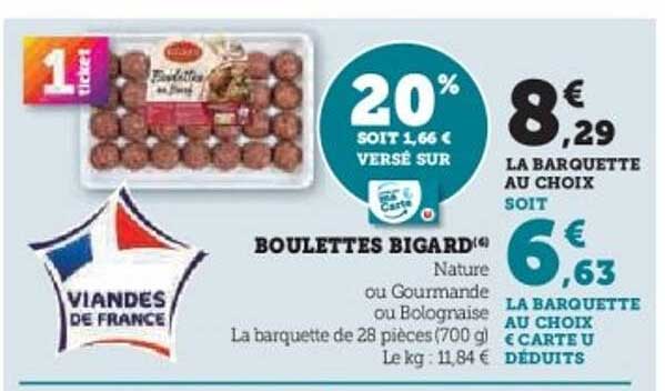 BOULETTES BIGARD