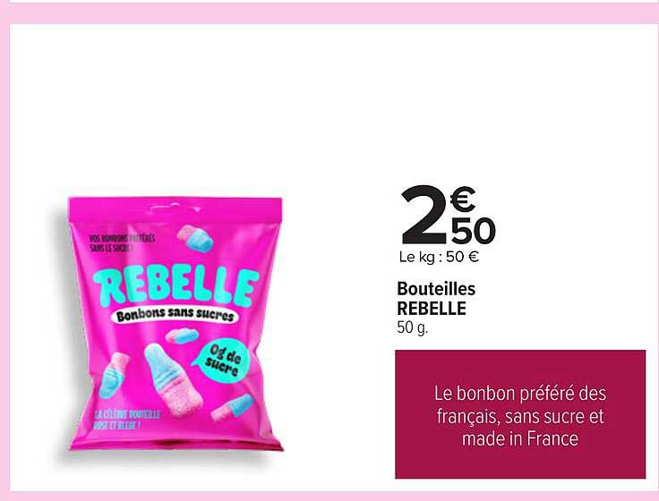 Bouteilles REBELLE