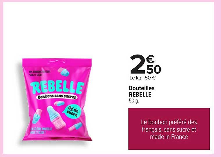 Bouteilles REBELLE