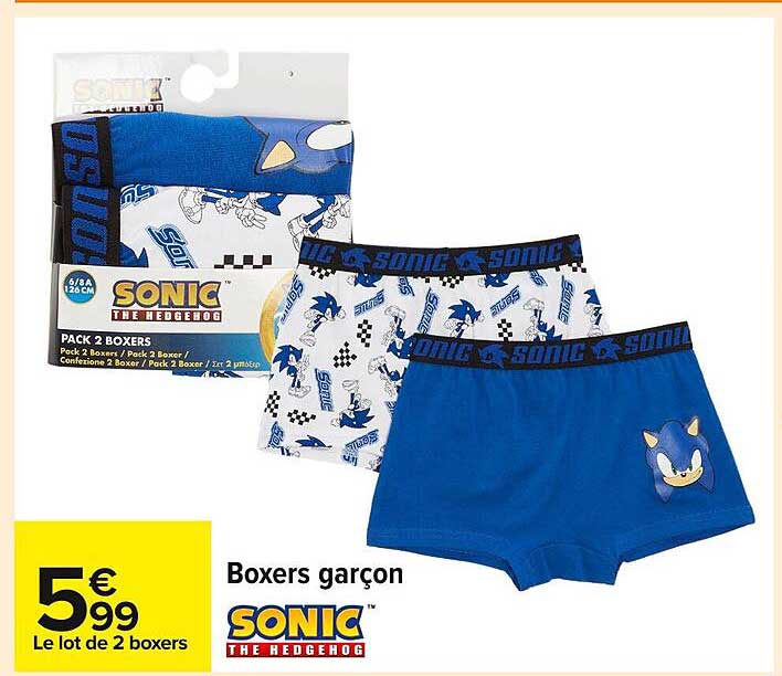 Boxers garçon