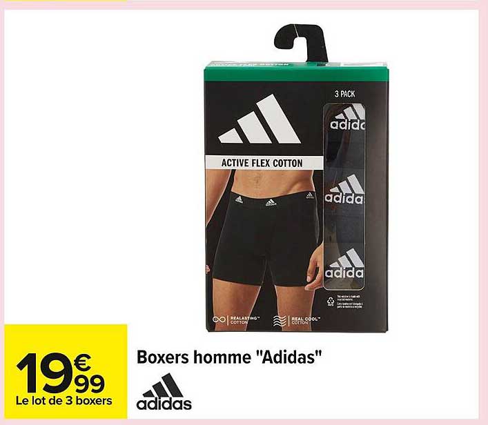 Boxers homme "Adidas"