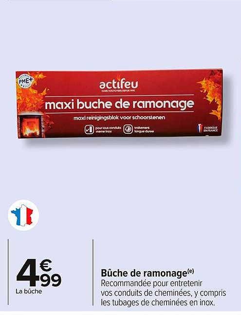 Bûche de ramonage(e)