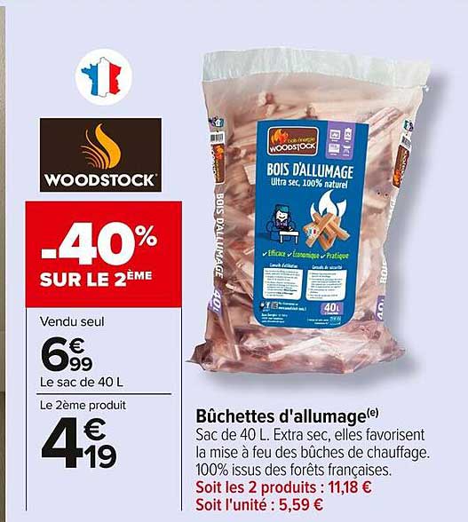 BUCHETTES D'ALLUMAGE