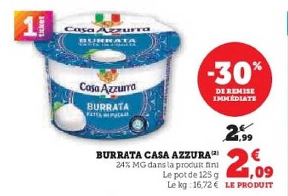 BURRATA CASA AZZURRA