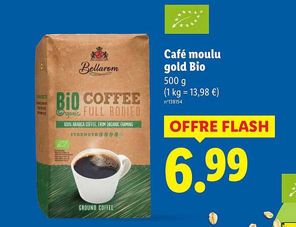 Café moulu gold Bio