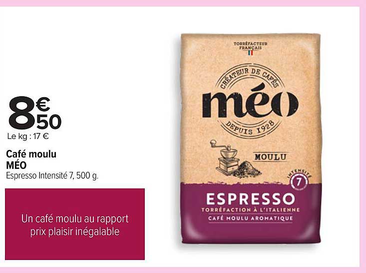 Café moulu MÉO