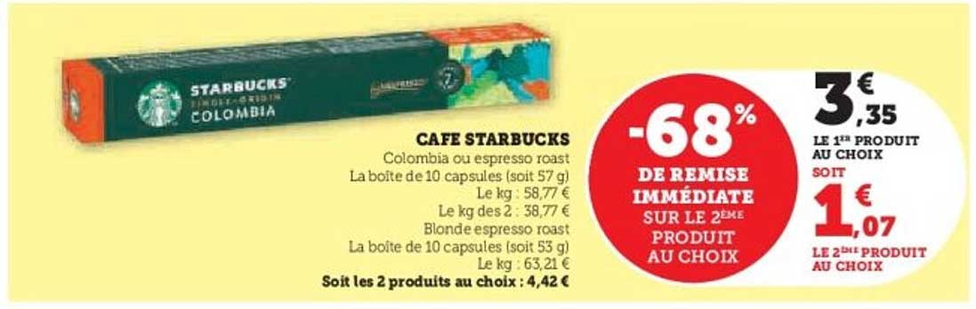 CAFÉ STARBUCKS