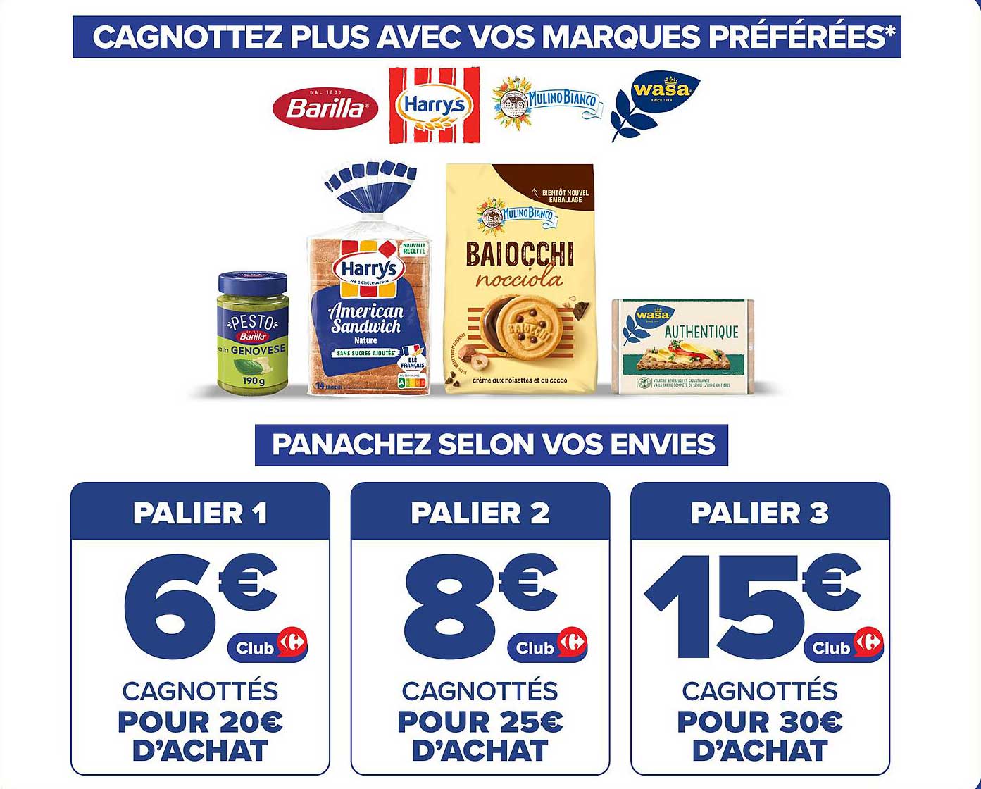 CAGNOTTE SPÉCIALE SUR VOS MARQUES PRÉFÉRÉES !