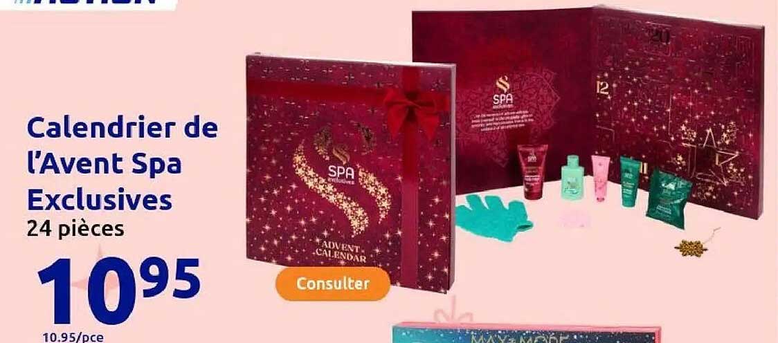 Calendrier de l’Avent Spa Exclusives