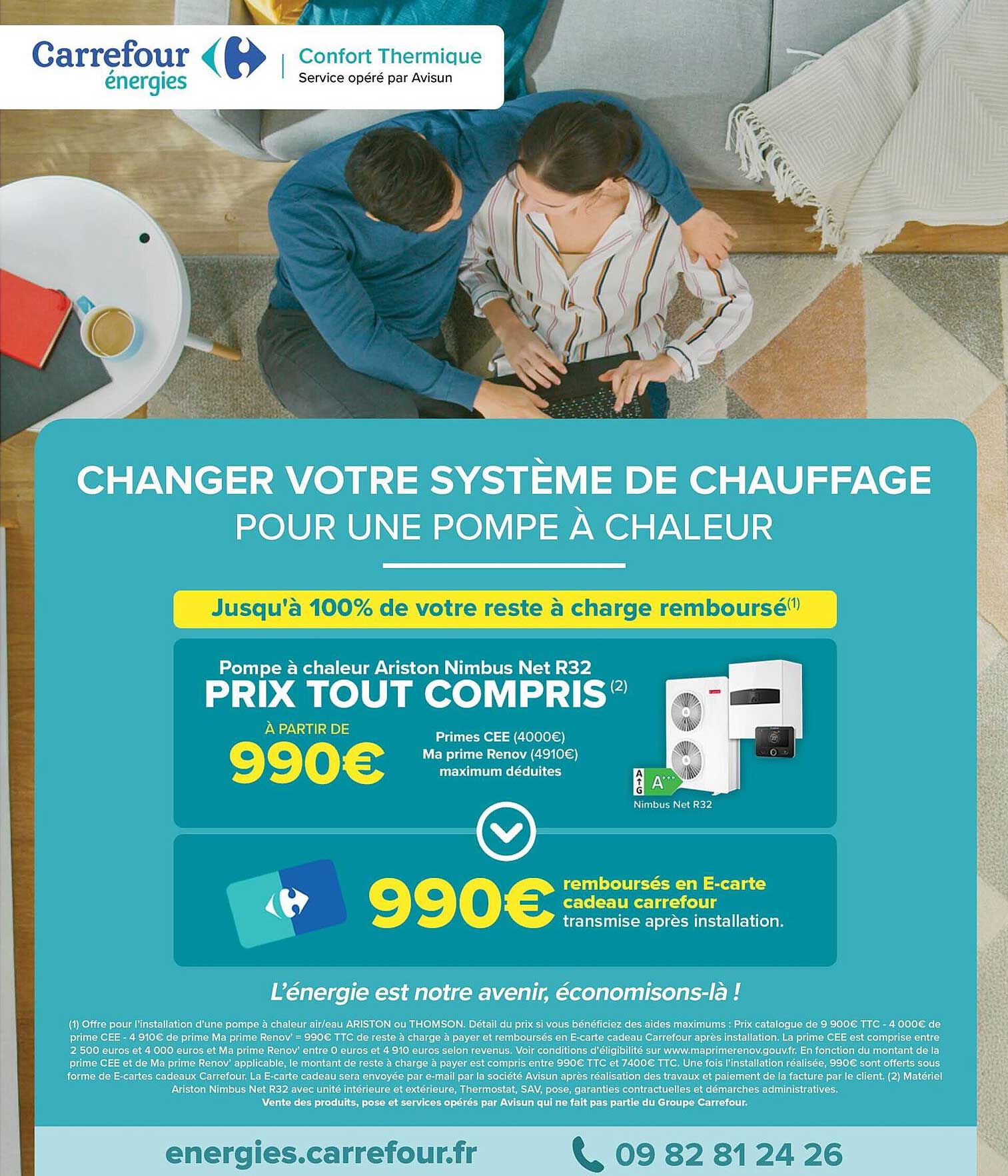 Changer votre système de chauffage pour une pompe à chaleur
