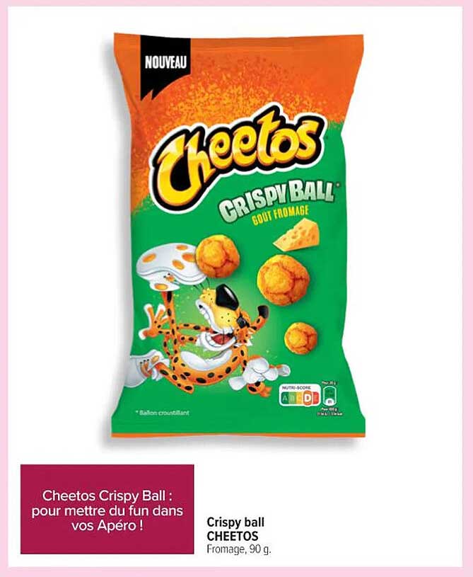 Cheetos Crispy Ball : pour mettre du fun dans vos Apéro !